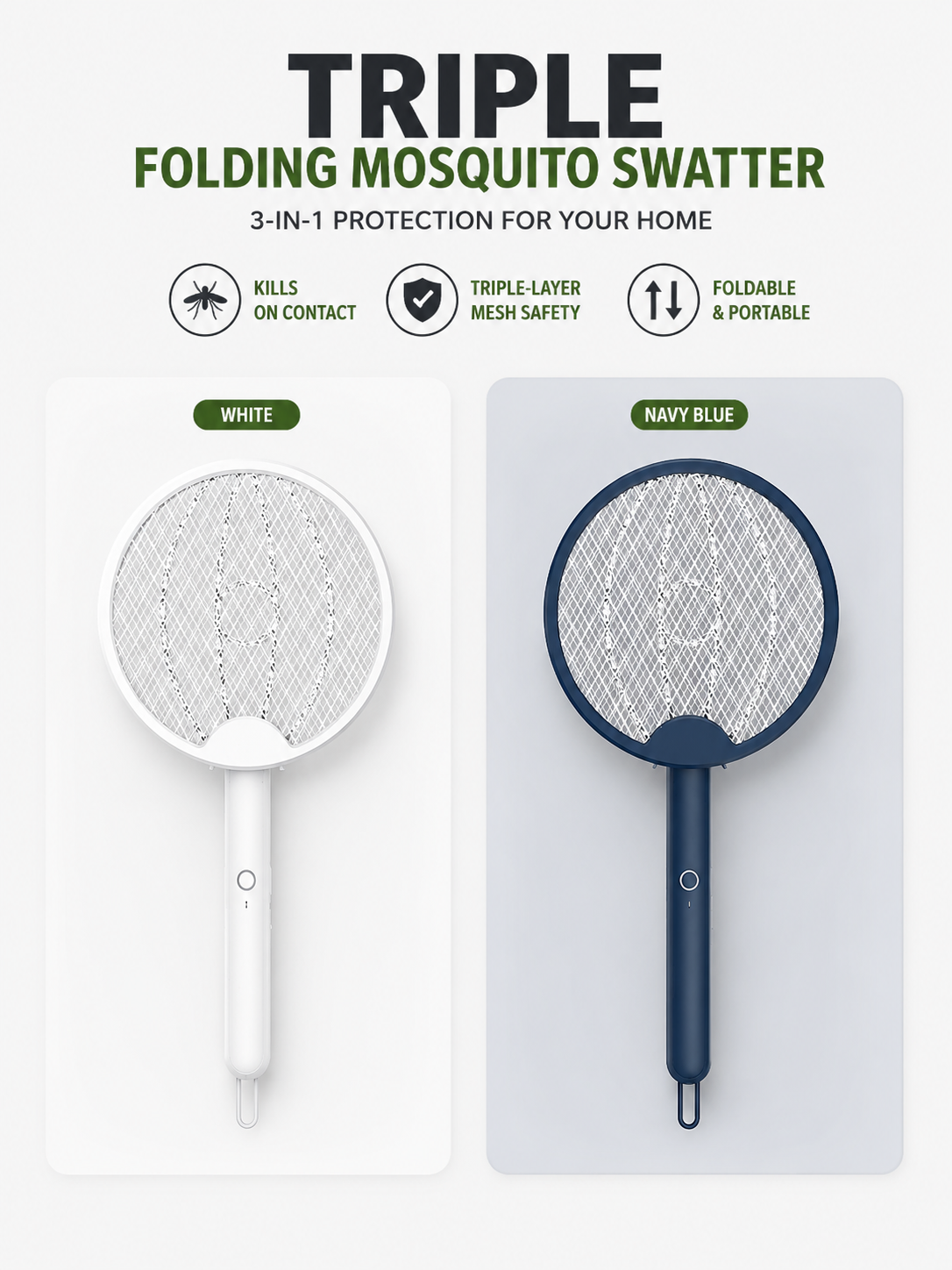 Rechargeable Electric Bug Swatter